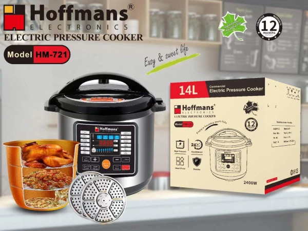 Hoffmans HM-721 14L Electric Multifunction Pressure Cooker