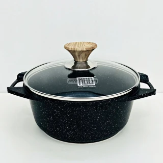24cm MGC Non-Stick Cookware / Casserole with Lid RY2963
